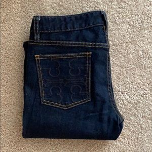 Tory Burch Dark Wash Jeans